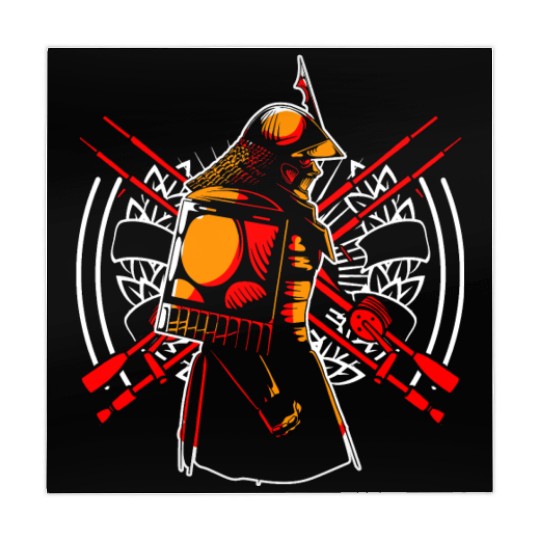 Kanji Japan Katana Sword Ninja Samurai Mahjong Mats