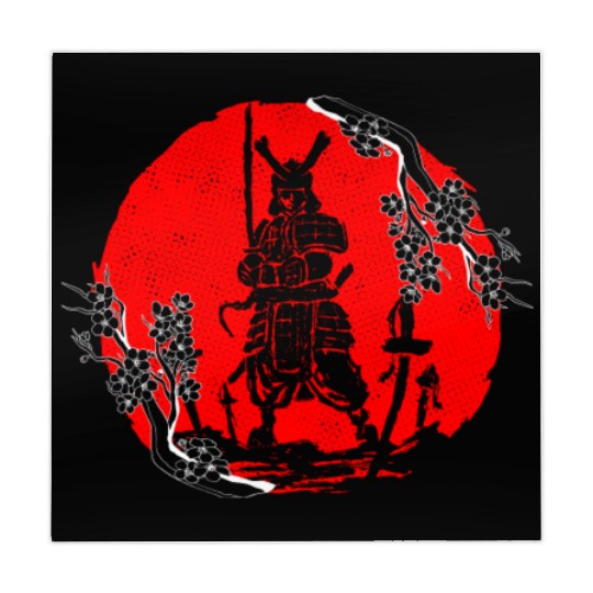 Kanji Japan Katana Sword Ninja Samurai Mahjong Mats