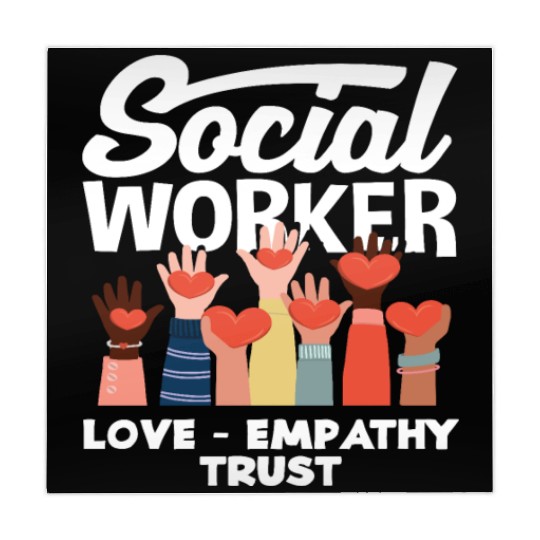 Social Worker Love Empathy Trust Mahjong Mats
