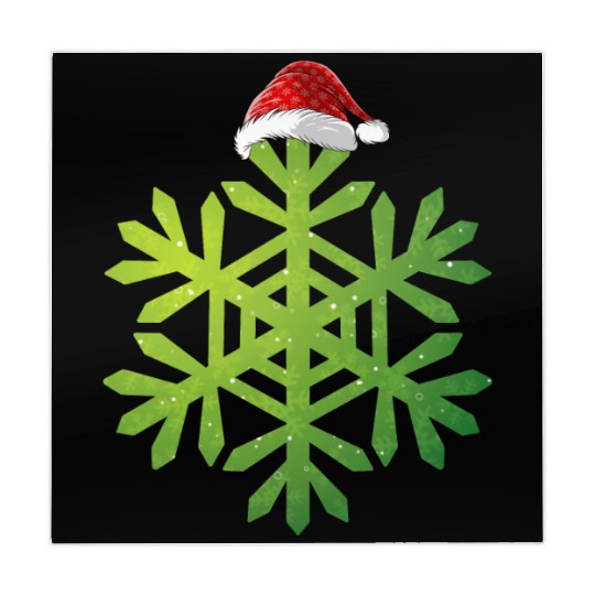 Christmas Buffalo Plaid Snowflakes Santa hat Mahjong Mats