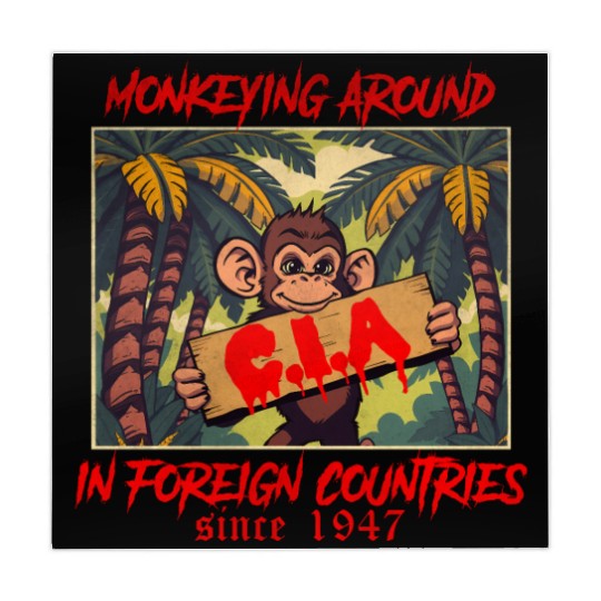Monkeying around in foreign countries since 1947 Mahjong Mats