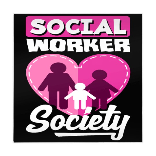 Social Worker Society Heart Family Mahjong Mats