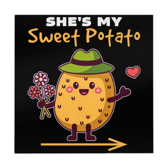 She's My Sweet Potato Funny Matching Couples Mahjong Mats