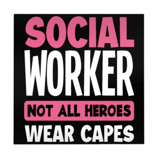 Social Worker Not All Heroes Wear Capes Mahjong Mats