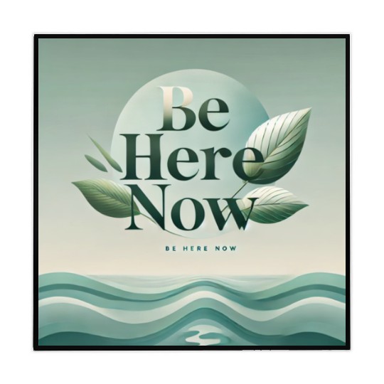 "Be Here Now - Mindful Living" Mahjong Mats
