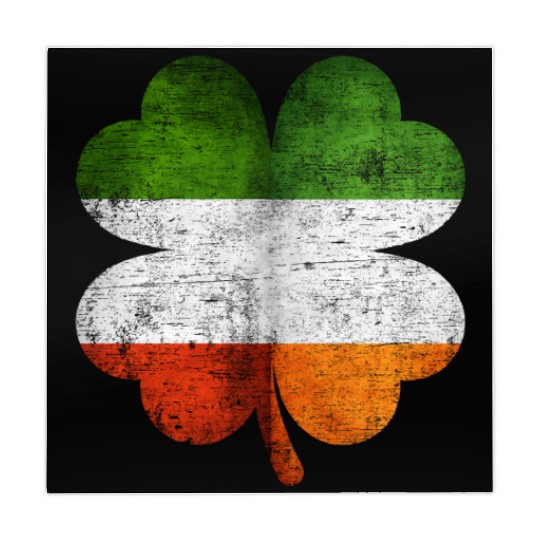 Italian Irish Shamrock Italy Ireland Flag Mahjong Mats