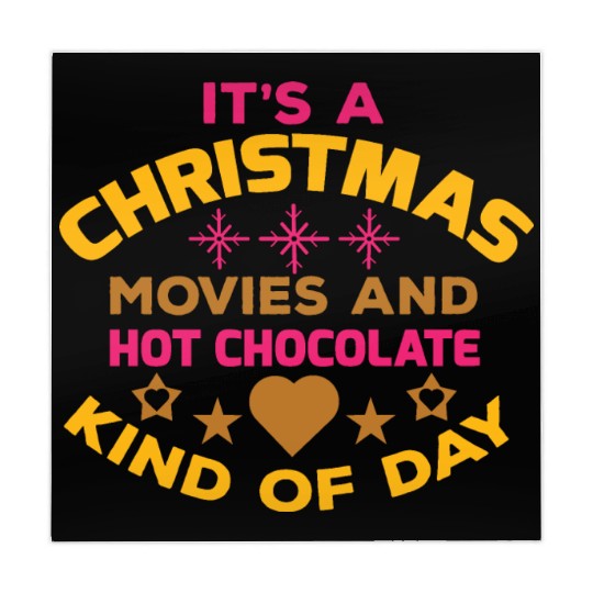 It's a Christmas movies and hot chocolate Mahjong Mats