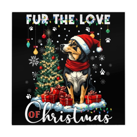 French Bulldog Christmas Tree Decoration Dog Lover Mahjong Mats