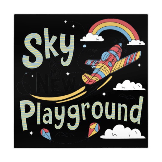 Sky Is My New Playground Mahjong Mats