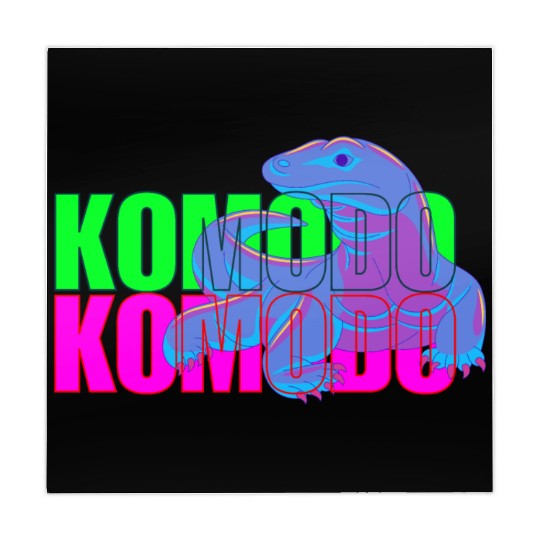 Majestic Komodo Dragon Mahjong Mats