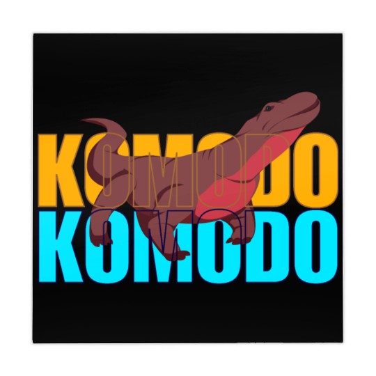 Fierce Komodo Dragon Mahjong Mats