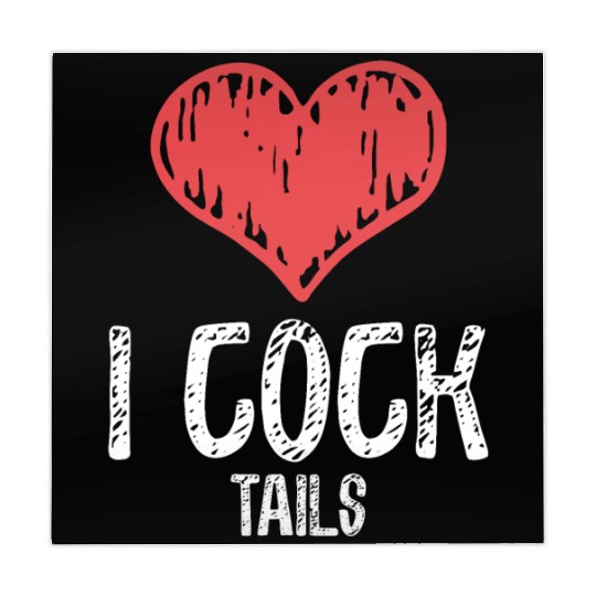 Funny I Love Cocktails 4 Mahjong Mats