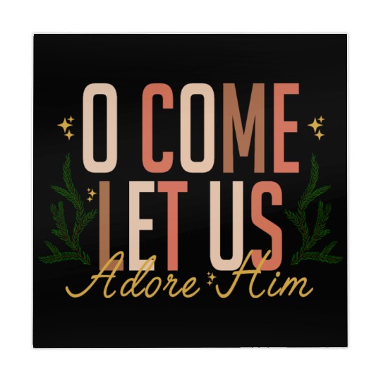 Let Us Adore Him Mahjong Mats