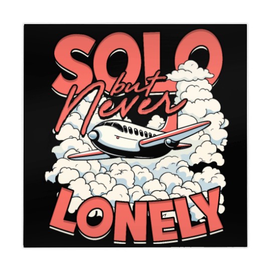 First Solo Flight Pilot Solo But Never Lonely Mahjong Mats