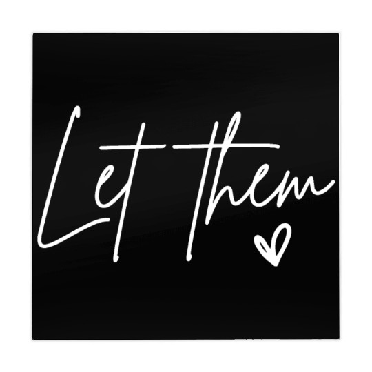 Let Them Heart Kindness Matters Mahjong Mats