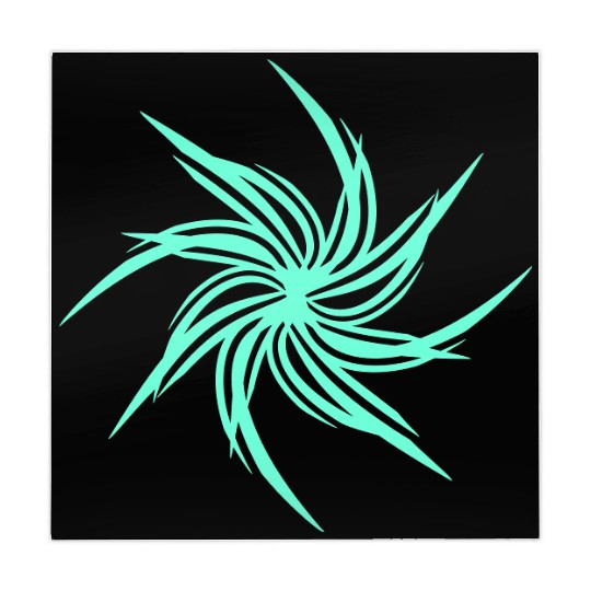 Swirl Flower Spring Summer Flowers Beautiful Art Mahjong Mats