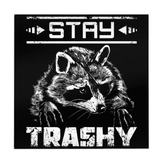 Stay trashy raccoon Mahjong Mats