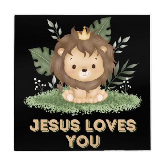 Little Lion King - Jesus Loves You Mahjong Mats