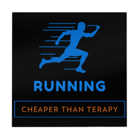 Running: Cheaper Than Therapy Fitness Running Mahjong Mats