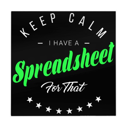 Funny Excel Spreadsheets Lover 5 Mahjong Mats