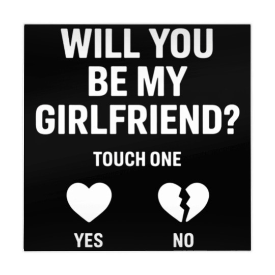 Boyfriend Ask her Will You Be My Girlfriend Mahjong Mats