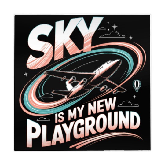 Sky Is My New Playground Mahjong Mats