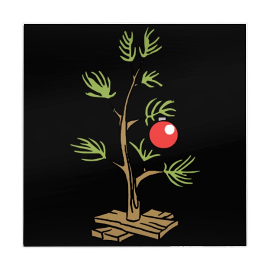 Funny Christmas Tree Peanuts Christmas Mahjong Mats