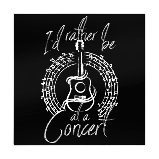 I'd rather be at a concert Mahjong Mats