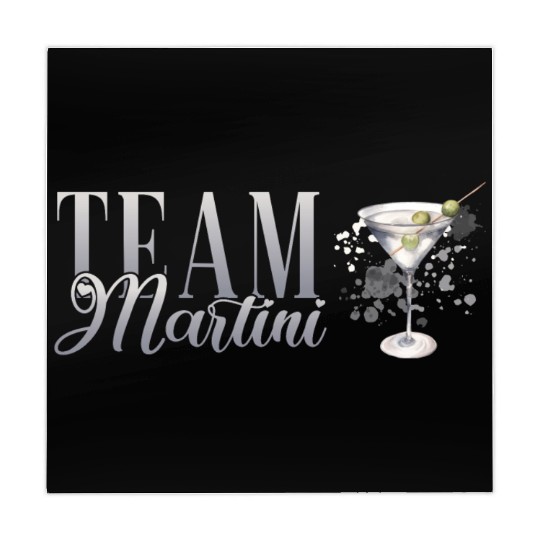 Team Martini Cocktail Bartender Mahjong Mats