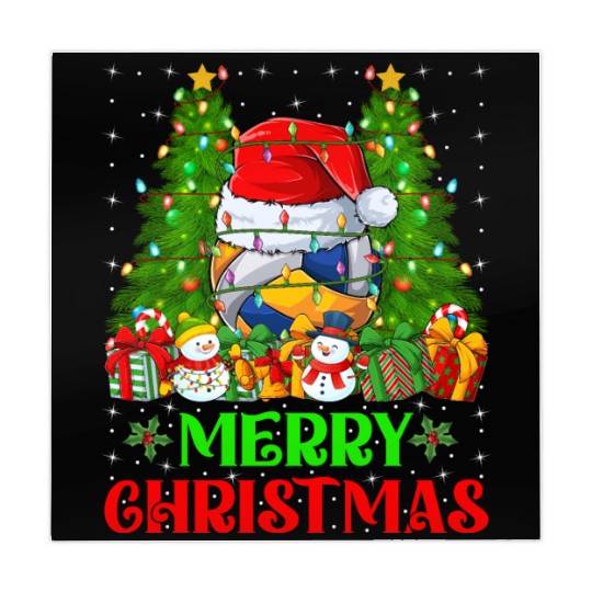 Volleyball Christmas Mahjong Mats