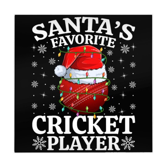 Santa's Favorite Cricket Player Mahjong Mats