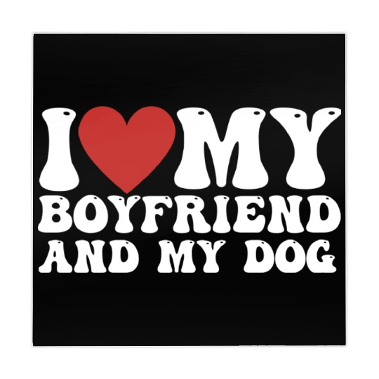 I love my Boyfriend and my Dog Mahjong Mats