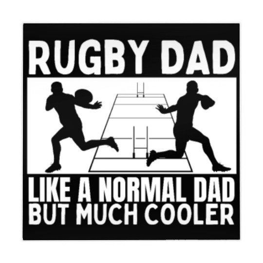 Rugby Dad Father Quote Funny Rugby Player Mahjong Mats