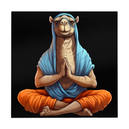 Yoga camel Mahjong Mats