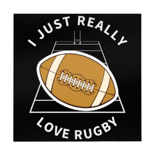 Rugby Player I Just Really Love Rugby Mahjong Mats