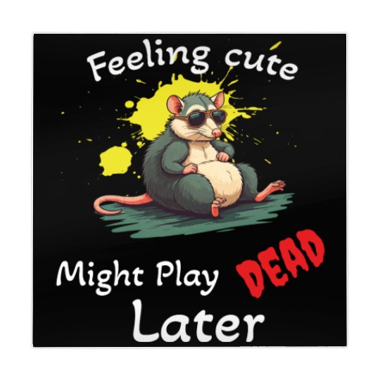 Best trendy possum lover funny Mahjong Mats design