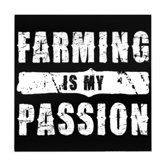 Farming Is My Passion Statement Design Mahjong Mats