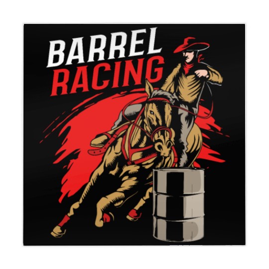 Horse Riding Cowgirl Barrel Racing Rodeo Mahjong Mats
