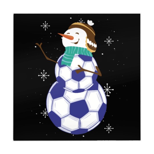Snowman Soccer Winter Wonderland Fun Mahjong Mats