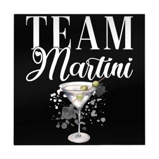 Team Martini Cocktail Bartender Mahjong Mats
