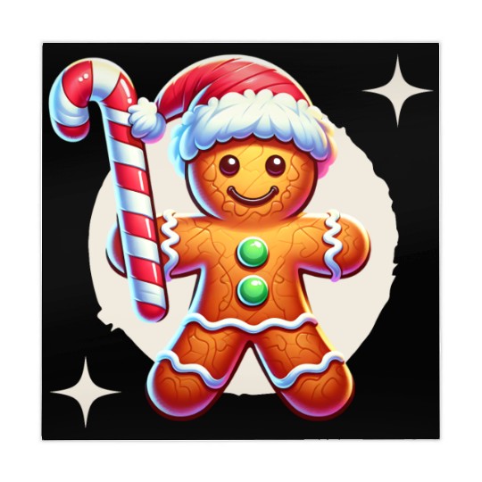 Gingerbread Man Christmas Cheer Mahjong Mats