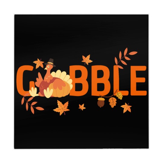 GOBBLE TURKEY PODIATRIST FUNNY THANKSGIVING Mahjong Mats