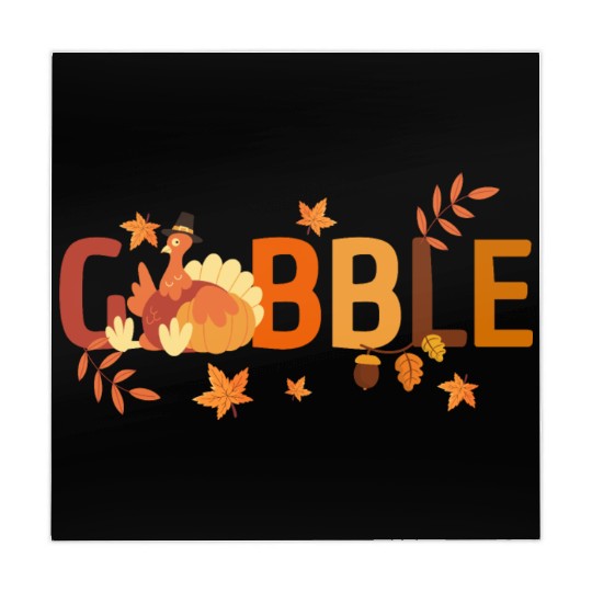 GOBBLE TURKEY PODIATRIST FUNNY THANKSGIVING Mahjong Mats