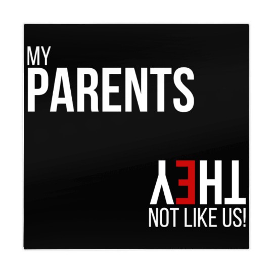 My Parents, They Not Like Us Mahjong Mats