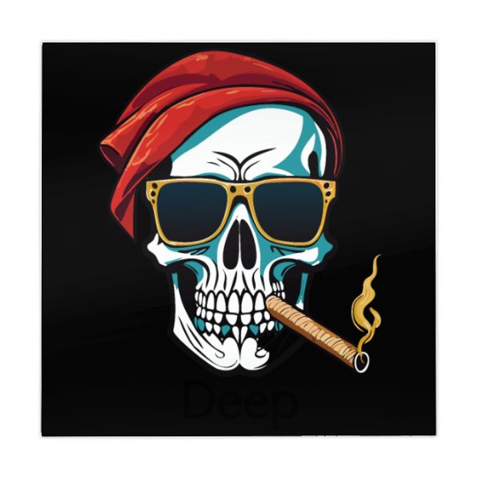 Creative skull design for gift Mahjong Mats