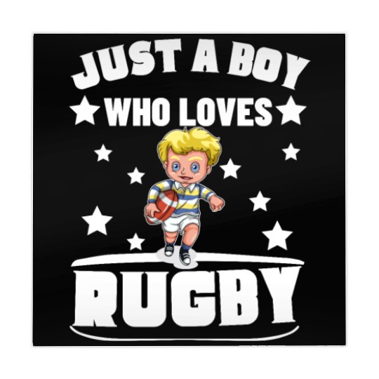 Rugby Player Just A Boy Who Loves Rugby Mahjong Mats