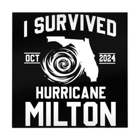 I survived Hurricane Milton October 2024 Mahjong Mats