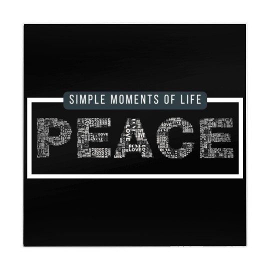 Dark Green and White Simple Modern Typography Mahjong Mats