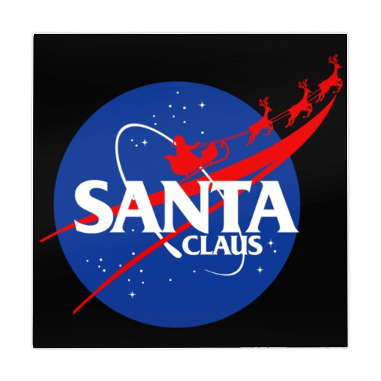 Santa claus funny parody nasa Mahjong Mats