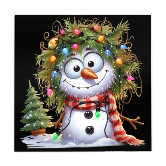 Christmas Merry Christmas For Gift Snowman Mahjong Mats